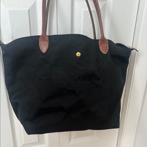 Longchamp Black Tote Bag